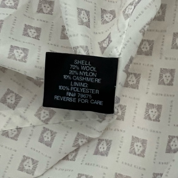 Anne Klein wool cashmere blend jacket - Picture 9 of 10